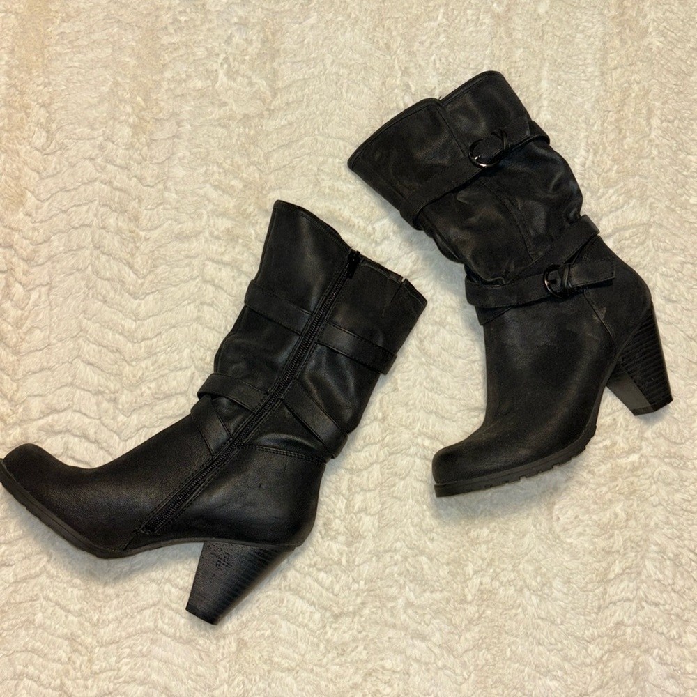 Madeline Girl Black Boots for Women